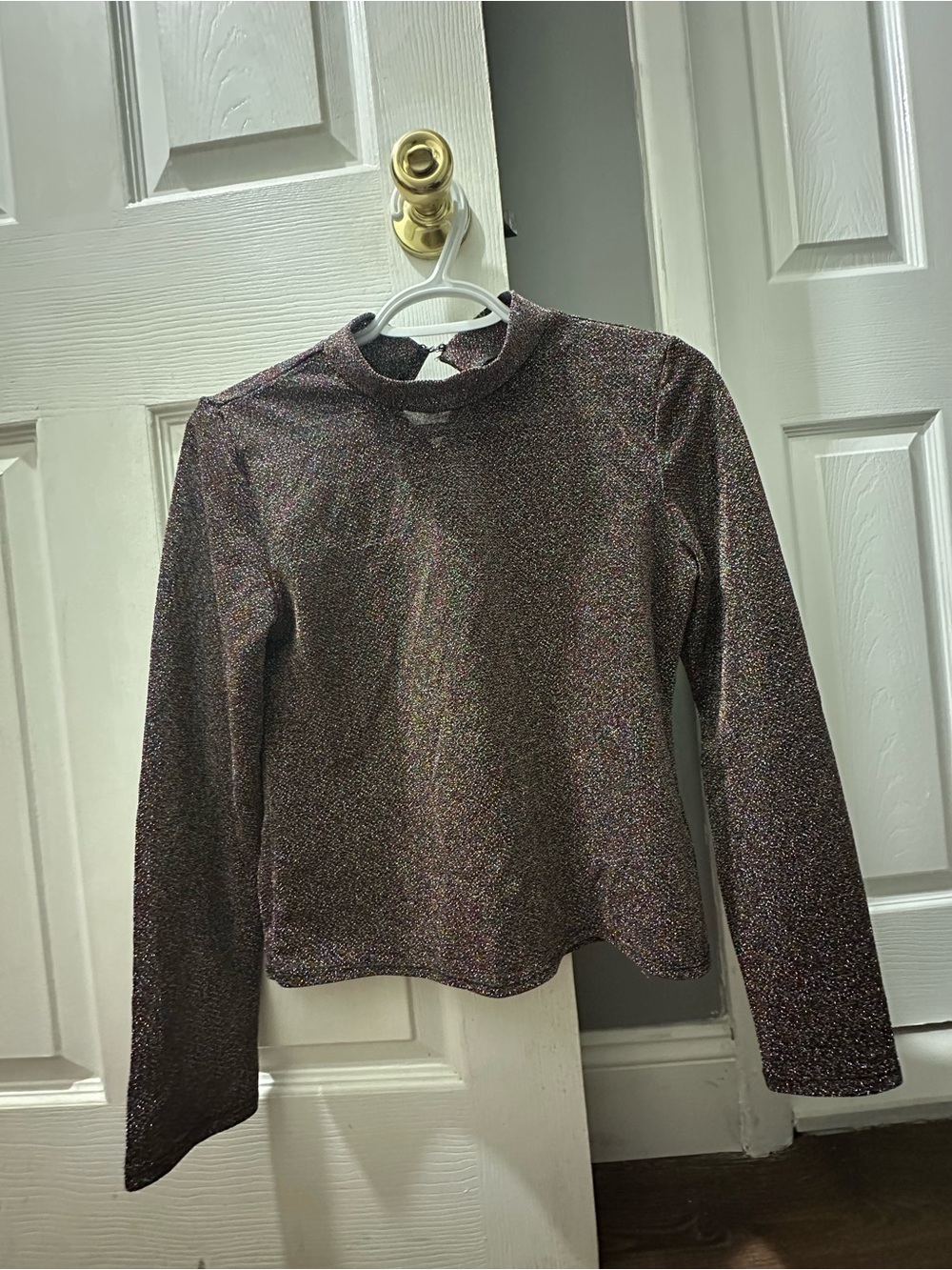 Sparkle Long-Sleeve Top